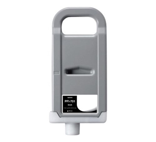 Compatible for PFI-701BK 0900B001AA Ink Cartridge, 700 mL, Black