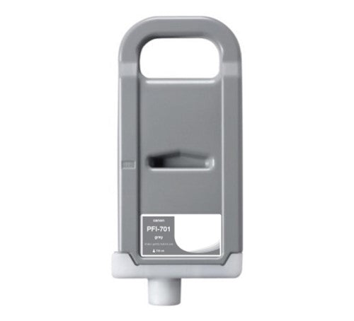 Compatible for PFI-701GY 0909B001AA Ink Cartridge, 700 mL, Gray