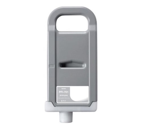 Compatible for PFI-701PGY 0910B001AA Ink Cartridge, 700 mL, Photo Gray