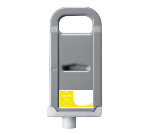 Compatible for PFI-701Y 0903B001AA Ink Cartridge, 700 mL, Yellow