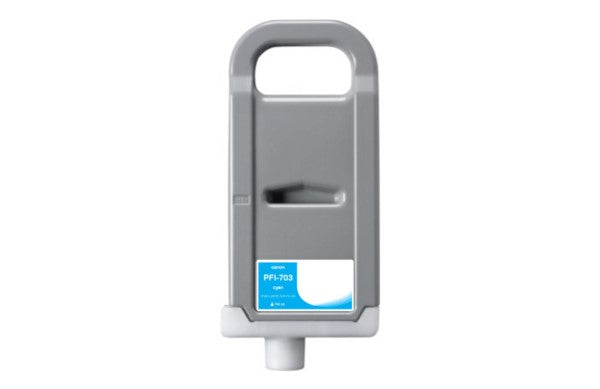 Compatible for 2964B001AA PFI-703C Ink Cartridge, 700mL, Cyan