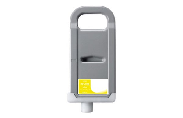 Compatible for 2966B001AA PFI-703Y Ink Cartridge, 700mL, Yellow