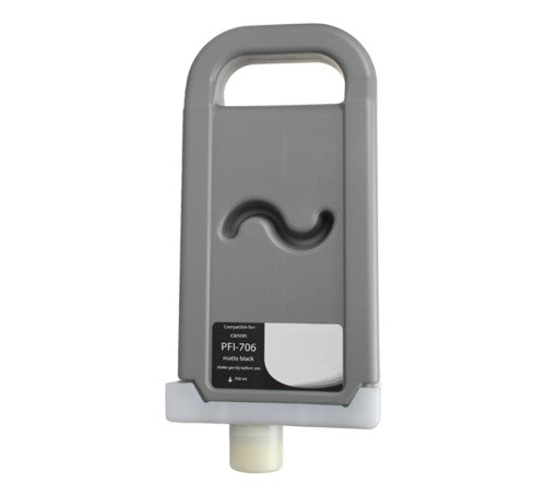 Compatible for PFI-706MBK 6680B001AA Ink Cartridge, 700 mL, Matte Black