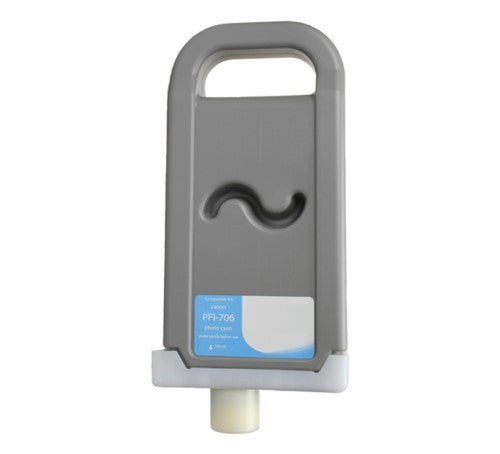 Compatible for PFI-706PC 6685B001AA Ink Cartridge, 700 mL, Photo Cyan