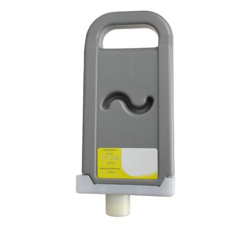 Compatible for PFI-706Y 6684B001AA Ink Cartridge, 700 mL, Yellow