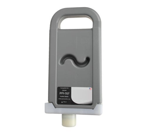 Compatible for PFI-707MBK 9820B001AA Ink Cartridge, 700 mL, Matte Black