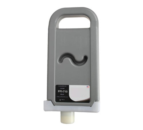 Compatible for PFI-710BK 2354C001 Ink Cartridge, 700 mL, Black