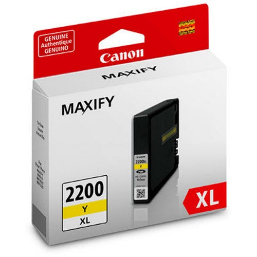 Canon 9270B001 PGI-2200XL OEM HY Ink Cartridge, 1500 pages, Yellow