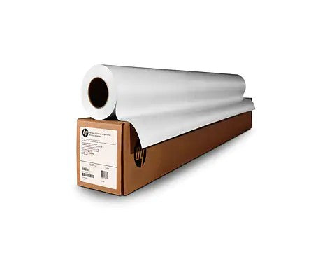 HP Q1898C OEM Opaque Scrim Roll, 36" x 50 ft, Opaque White