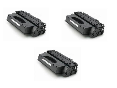 Compatible for HP 53X Q7553X Toner Cartridge, 7K pages, Box of 3, Black