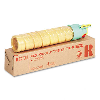 Ricoh 888309 Type-145 OEM HY Toner Cartridge, 15K pages, Yellow