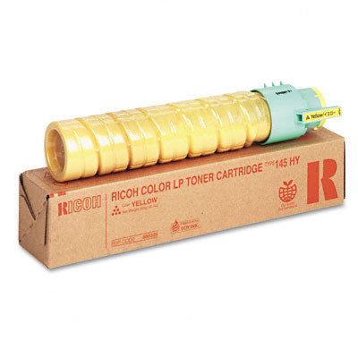Ricoh 888309 OEM HY Toner Cartridge, Type-145, 15K pages, Yellow