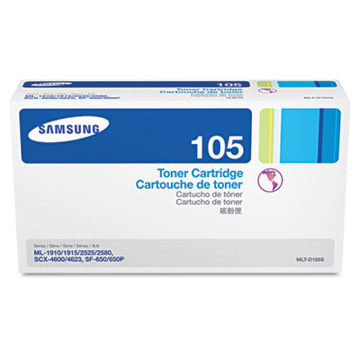 Samsung MLT-D105S / SU778A OEM Toner Cartridge, 1500 pages, Black