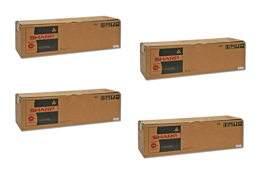 Sharp MX-C50T OEM Toner Set, B/C/M/Y