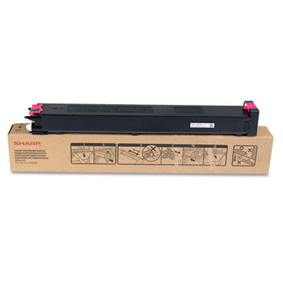 Sharp MX-31NTMA OEM Toner Cartridge, 15,000 pages, Magenta