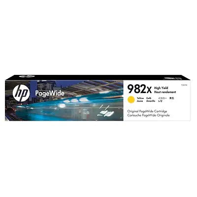 HP 982X T0B29A OEM HY PageWide Cartridge, 16K Pages, Yellow