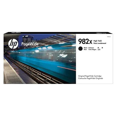 HP 982X T0B30A OEM HY PageWide Cartridge, 20K Pages, Black