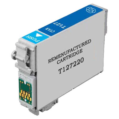 Compatible for 127 T127220 Extra HY InkJet Cartridge, 775 Pages, Cyan
