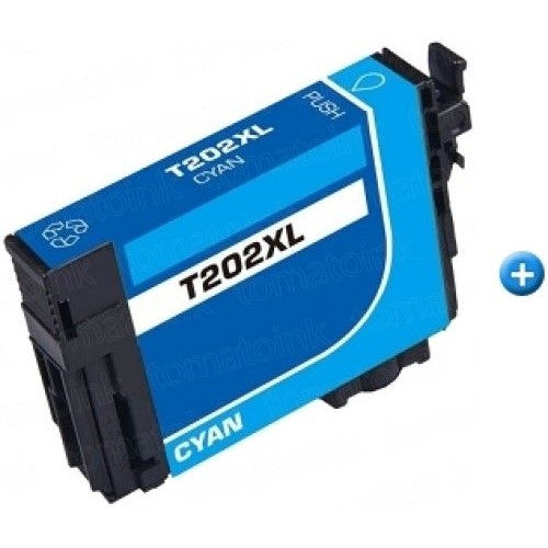 Compatible for 202XL T202XL220 HY InkJet Cartridge, 470 Pages, Cyan