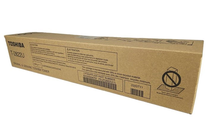 Toshiba T-2822U OEM Toner Cartridge, 17.5K Pages, Black