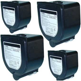 Toshiba T3850 OEM Toner Cartridge, box of 4, black