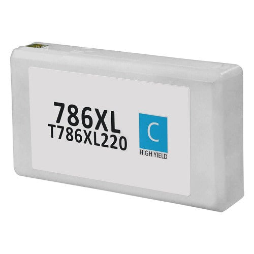 Compatible for 786XL T786XL220 Ultra HY InkJet Cartridge, 2000 Pages, Cyan