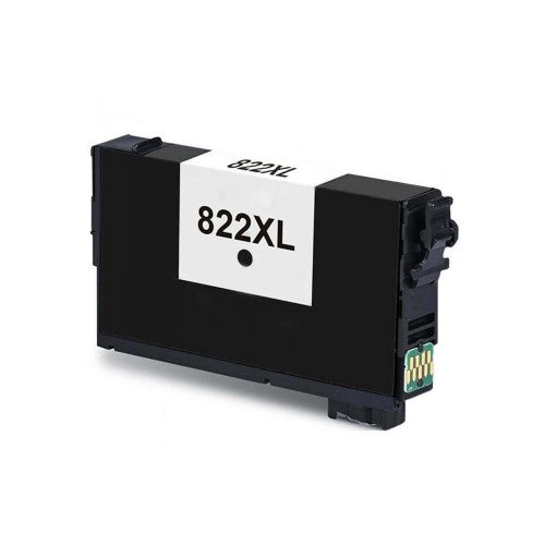 Compatible for 822XL T822XL120 Ultra HY InkJet Cartridge, 1.1K Pages, Black