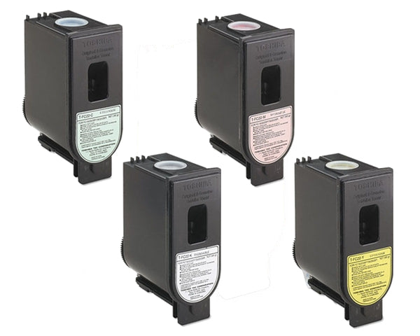 Toshiba TFC22 OEM Toner Set, B/C/M/Y