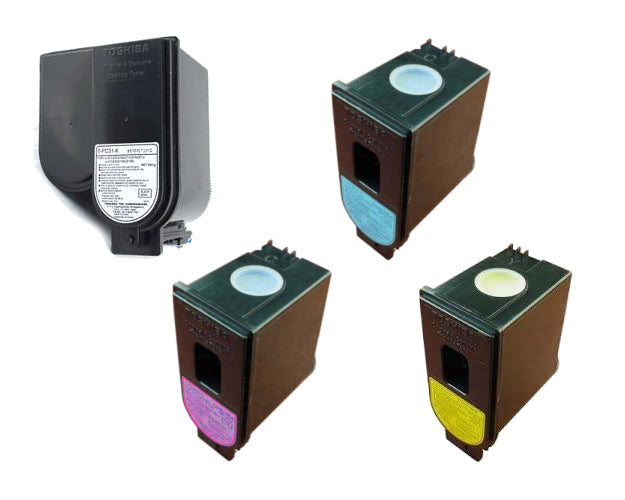 Toshiba TFC31 OEM Toner Set, B/C/M/Y