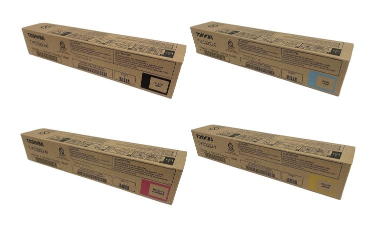 Toshiba T-FC330U OEM Toner Set, B/C/M/Y