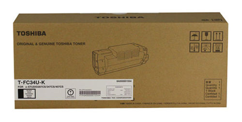 Toshiba T-FC34U-K OEM Toner Cartridge, 15K pages, Black