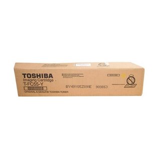 Toshiba T-FC55-Y OEM Toner Cartridge, 26500 pages, yellow