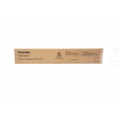Toshiba T-FC272U-C OEM Toner Cartridge, 39.2K Yield, Cyan