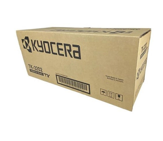 Kyocera 1T02WF0US0 TK-3202 OEM HY Toner Cartridge, 40K Pages, Black