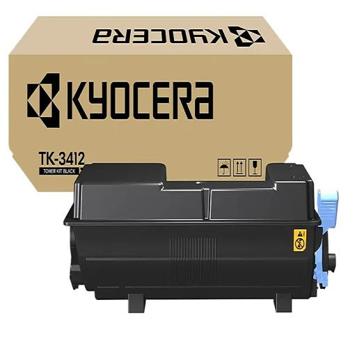 Kyocera TK-3412 1T0C0X0US0 OEM Toner Cartridge, 15.5K Pages, Black