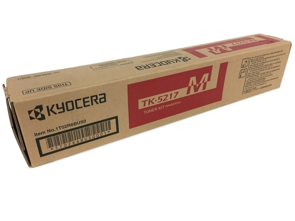 Kyocera TK-5217M / TK-5219M OEM Toner Cartridge, 15K Pages, Magenta
