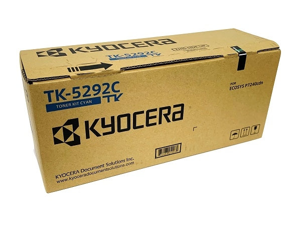 Kyocera-Mita TK-5292C IT02TXCUS0 OEM Toner Cartridge, 13K Pages, Cyan