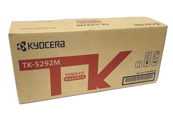 Kyocera-Mita TK-5292M IT02TXBUS0 OEM Toner Cartridge, 13K Pages, Magenta