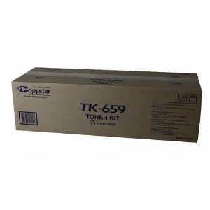 Copystar 1T02FB0CS0 TK-657 / TK-659 OEM Toner Cartridge, 47K pages, Black