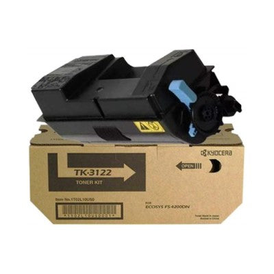 Kyocera TK-3122 1T02L10US0 OEM Toner Cartridge, 21K Pages, Black