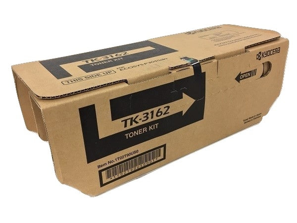 Kyocera 1T02T90US1 TK-3162 OEM Toner Cartridge, 12.5 Pages, Black