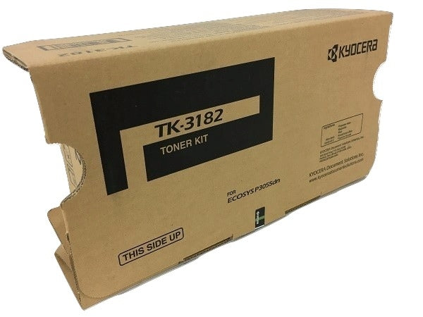 Kyocera 1T02T70USO TK-3182 OEM Toner Cartridge, 20K pages, Black