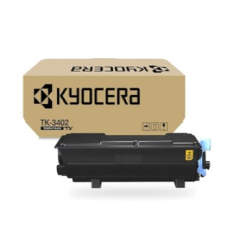 Kyocera TK-3402 1T0C0Y0US0 OEM Toner Cartridge, 12.5K Pages, Black