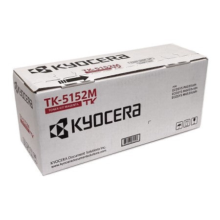 Kyocera TK-5152M / 1T02NSBUS0 OEM Toner Cartridge, 10K Pages, Magenta