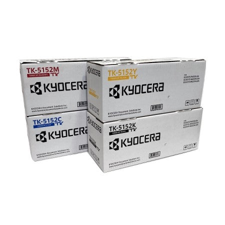 Kyocera TK-5152 OEM Toner Set, B/C/M/Y