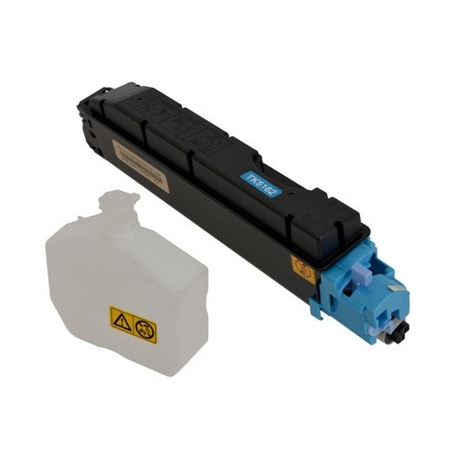 Compatible for TK-5162C 1T02NTCUS0 Toner Cartridge, 12k pages, Cyan