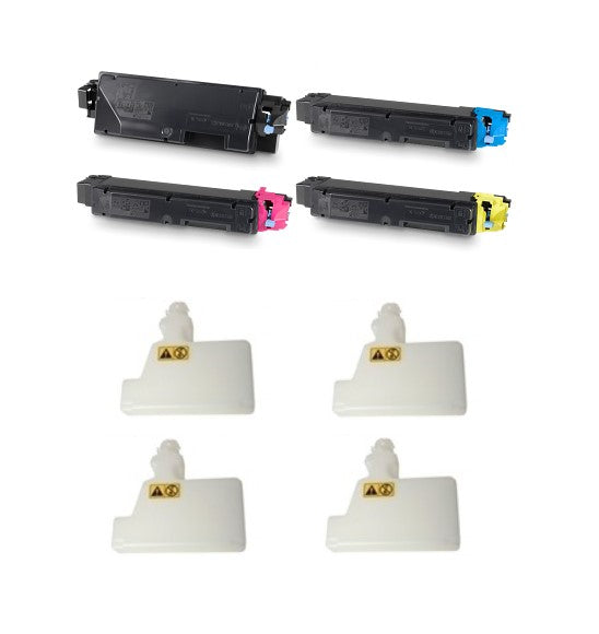 Compatible for TK-5162 Toner Set, B/C/M/Y