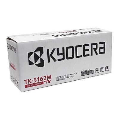 Kyocera 1T02NTBUSO TK-5162M OEM Toner Cartridge, 12K pages, Magenta