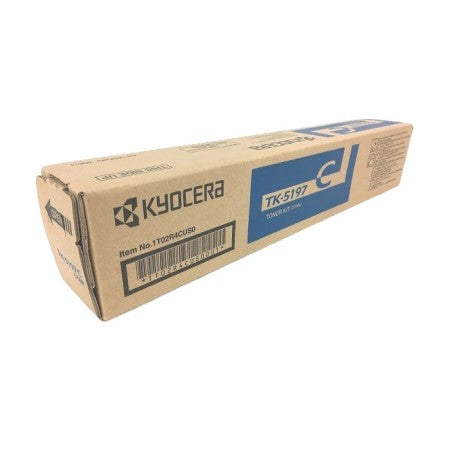Kyocera TK-5197C / TK-5199C OEM Toner Cartridge, 7K Pages, Cyan