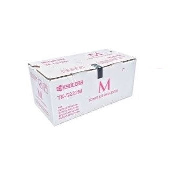 Kyocera TK-5222M 1T02R9BUS1 OEM Toner Cartridge, 1.2K Pages, Magenta